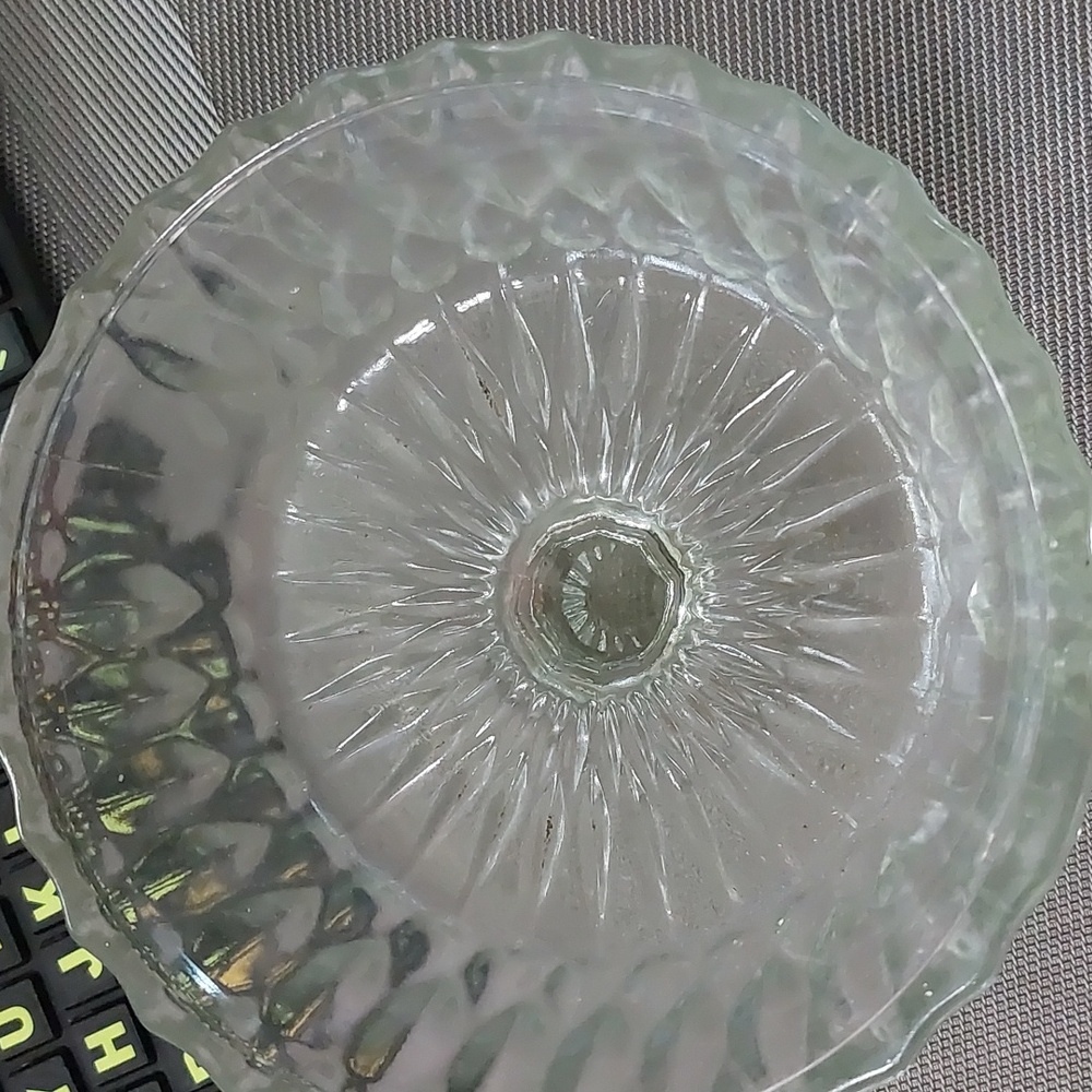 Hoosier Glass Compote Pedestal bowl